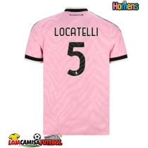 Camisa de Futebol Juventus Manuel Locatelli #5 Equipamento Secundário 2026-27 Manga Curta